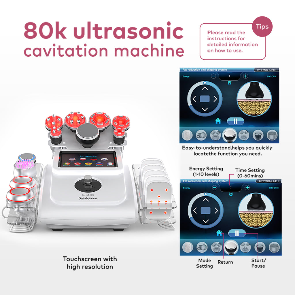 SQ154A Max 11-in-1 80K cavitatieapparaat
