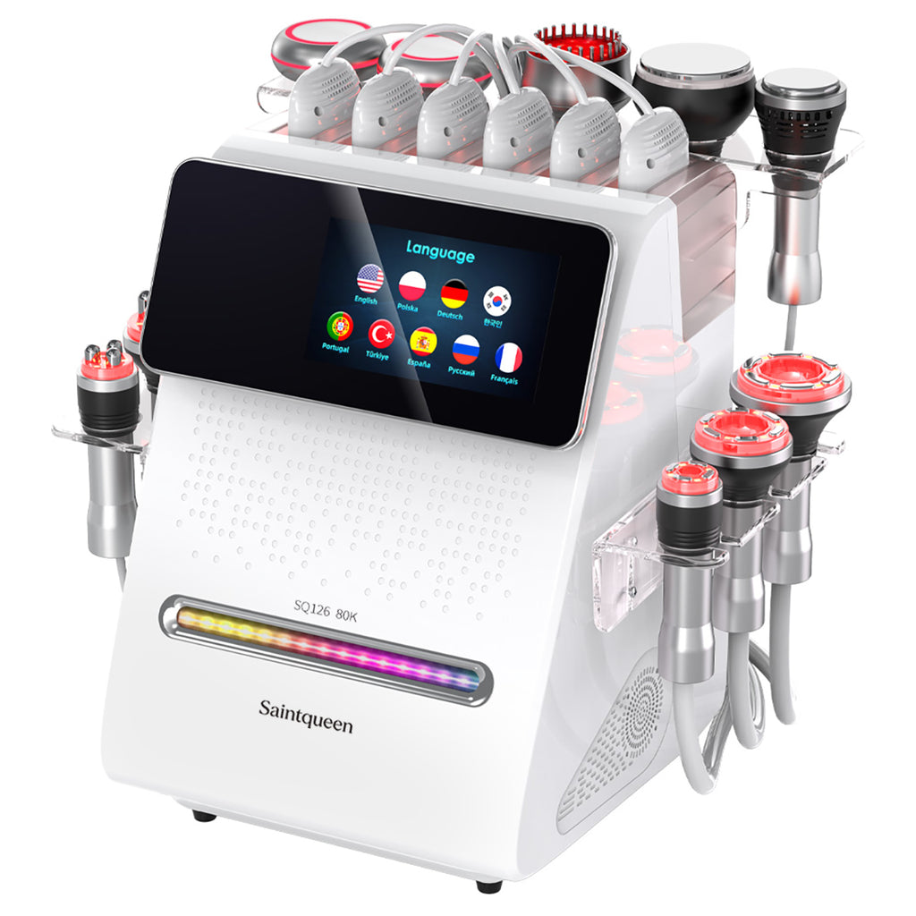 SQ126B Max 11-in-1 cavitatieapparaat met microstroom