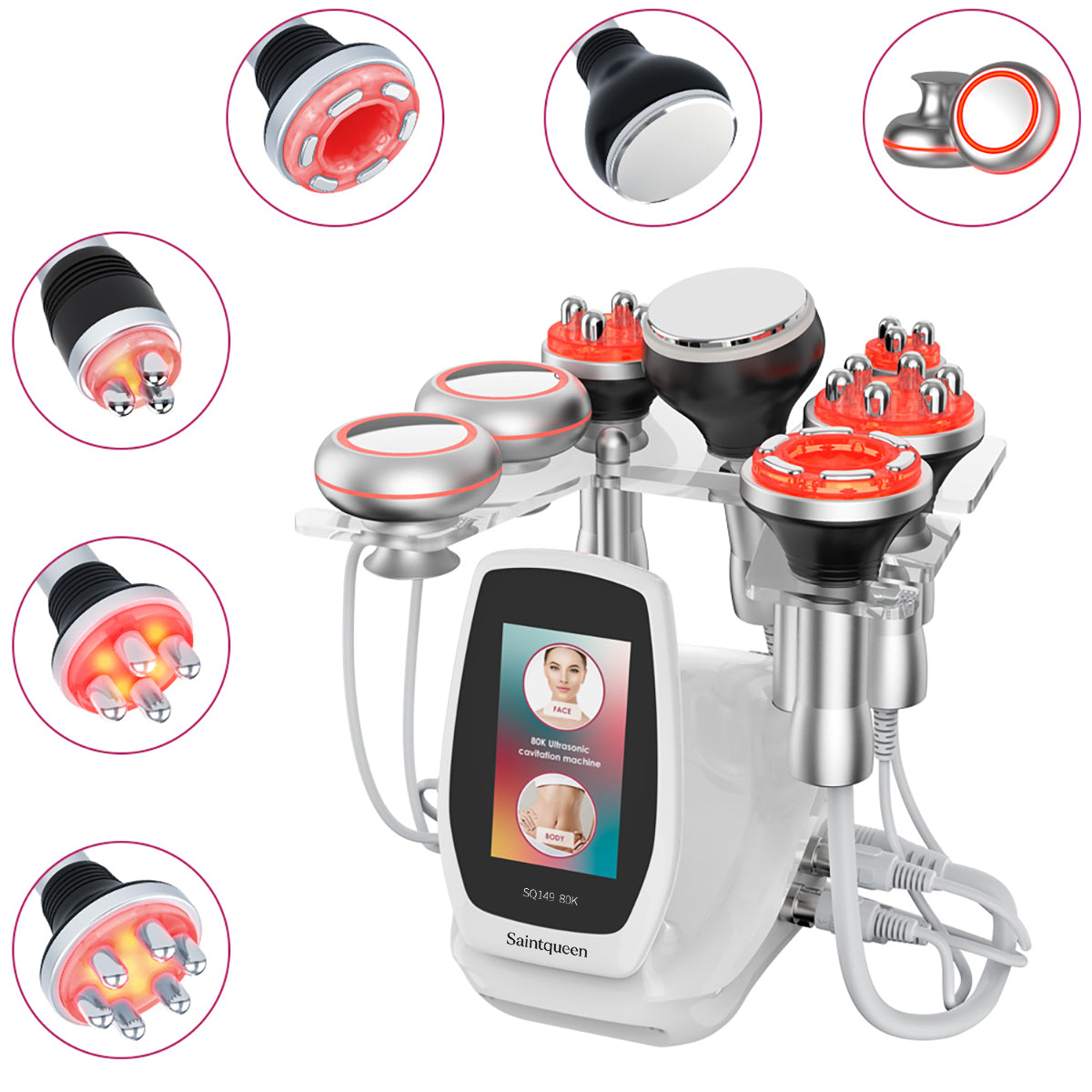 SQ149 Pro 6-in-1 80K cavitatieapparaat