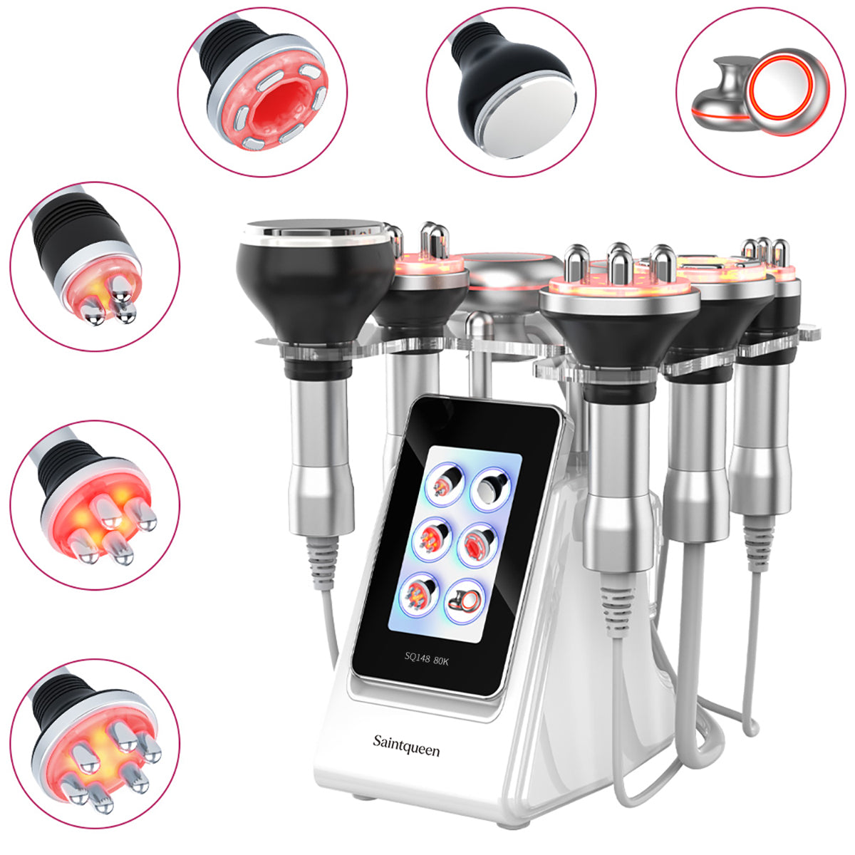 SQ148B Pro 6-in-1 80K cavitatieapparaat Hoofdafbeelding