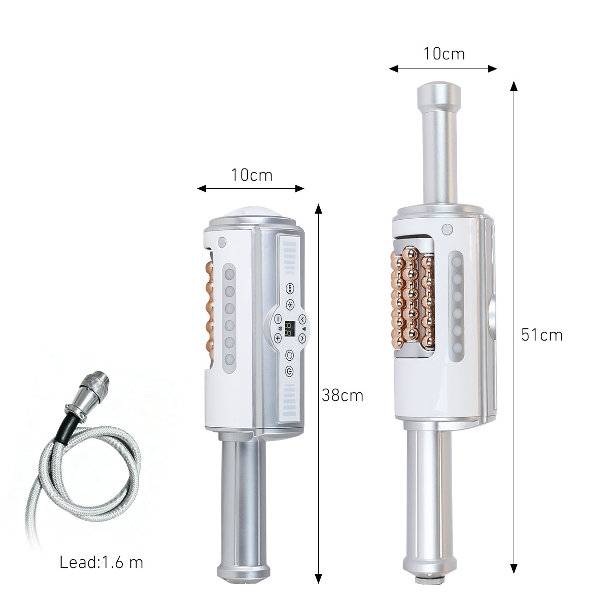 SQ160A inner-ball-roller met LED voor lichaamsverzorging
