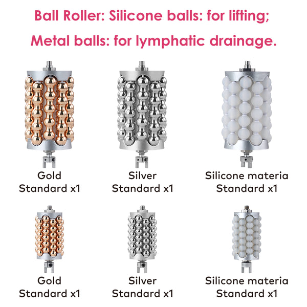 SQ160A inner-ball-roller met LED voor lichaamsverzorging