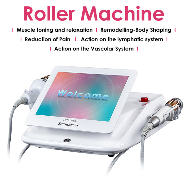 SQ160B inner-ball-rollermachine met twee handstukken