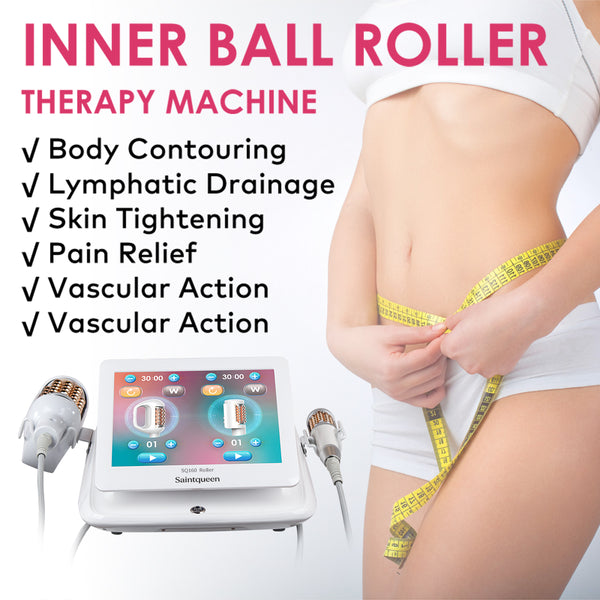 SQ160B inner-ball-rollermachine met twee handstukken