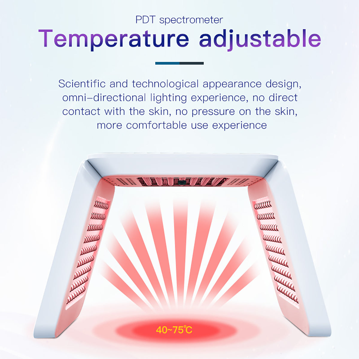 SQ49 inklapbare ledlichtboog met nevel en warmte Secundaire afbeelding