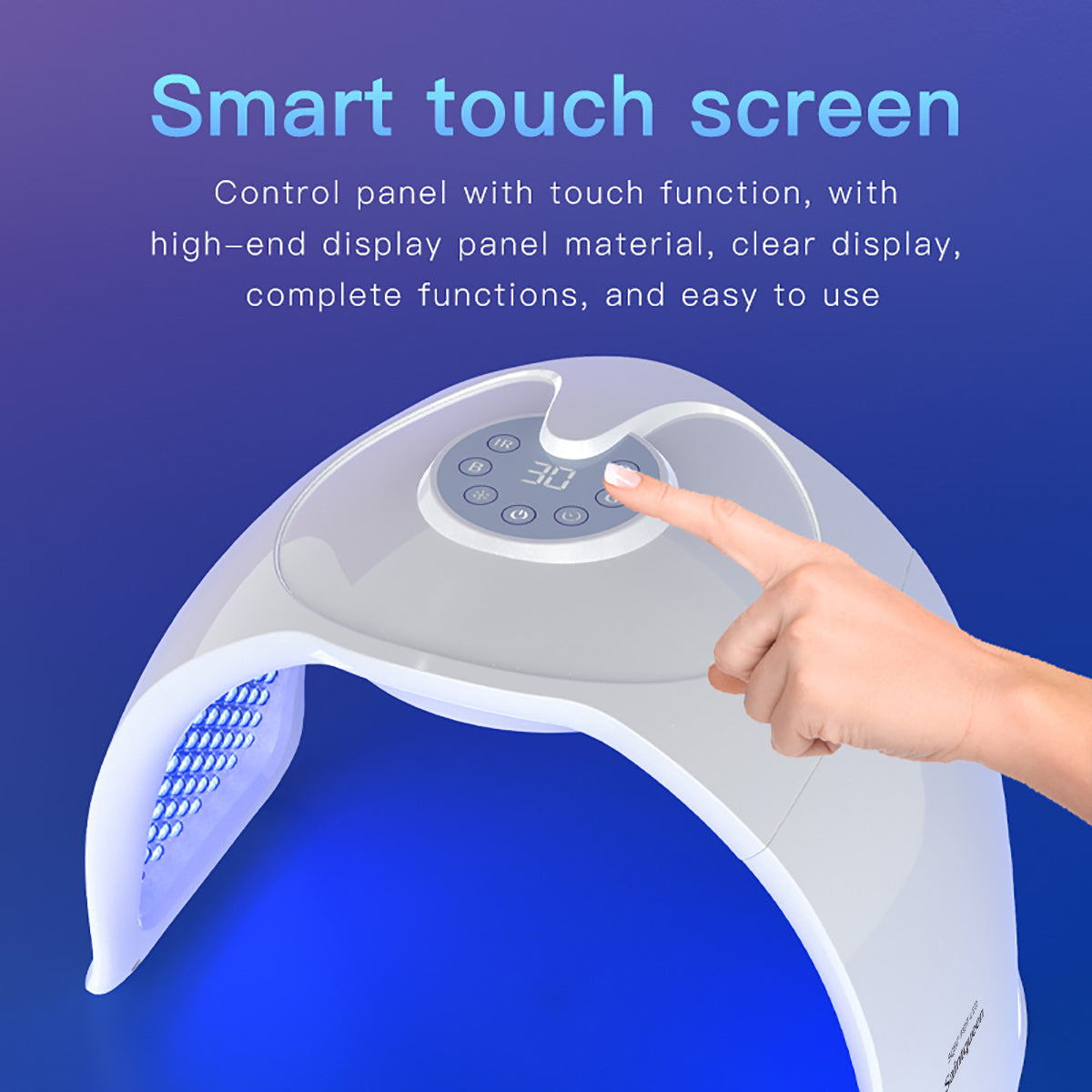 SQ97 LED-apparaat met nabij-infrarood en nanonevel