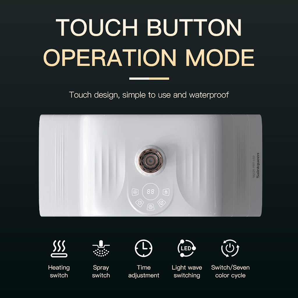 SQ125 LED-paneel met warmte en nanonevel