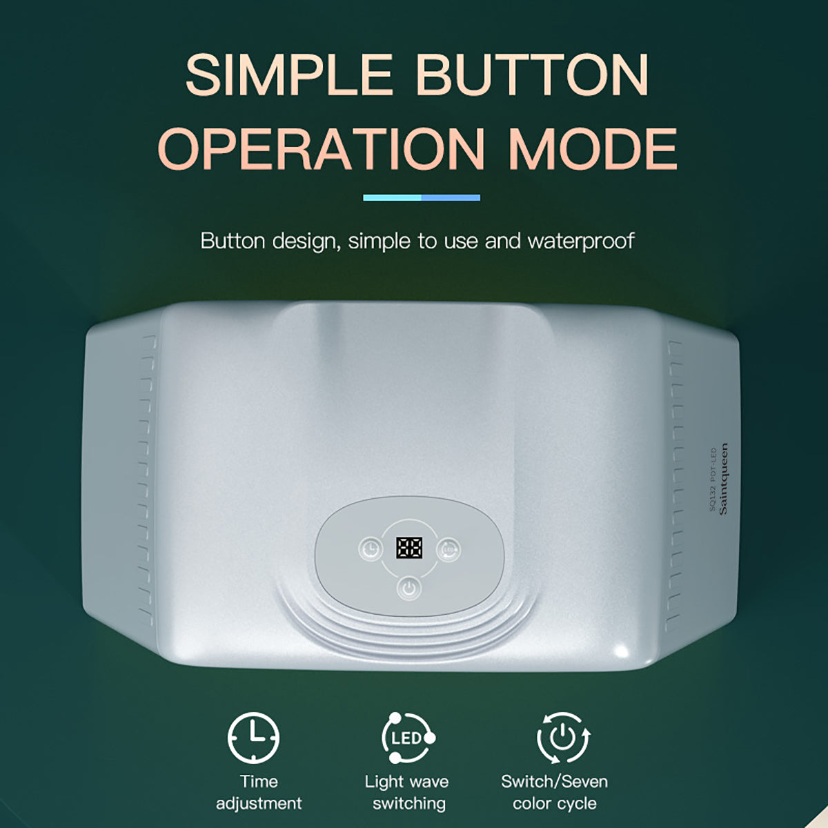 SQ132 opvouwbaar LED-gezichtspaneel met 147 leds
