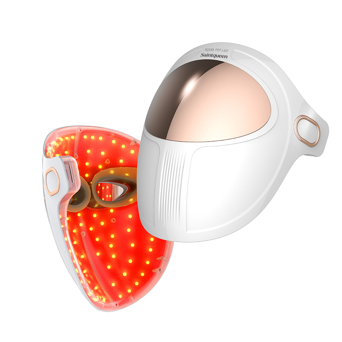 SQ135 draadloos ledgezichtsmasker met 8 lichtstanden Secundaire afbeelding