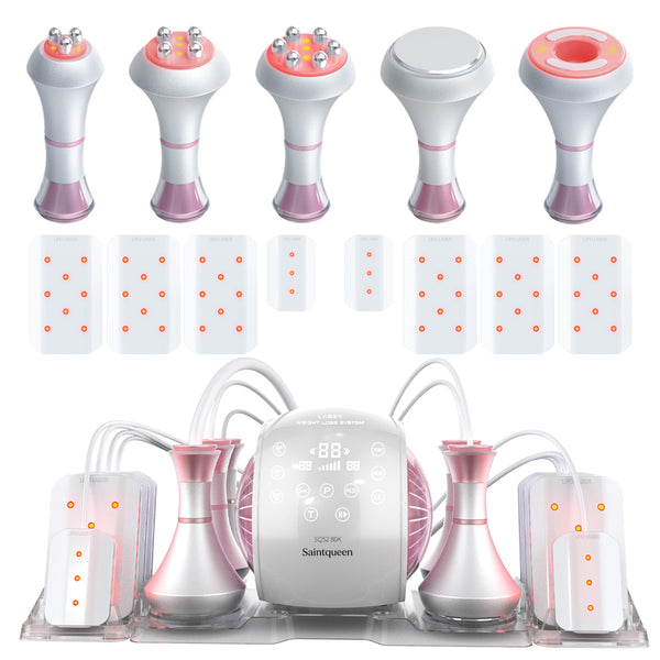 SQ52 Pro 6-in-1 80K cavitatieapparaat met laserpads