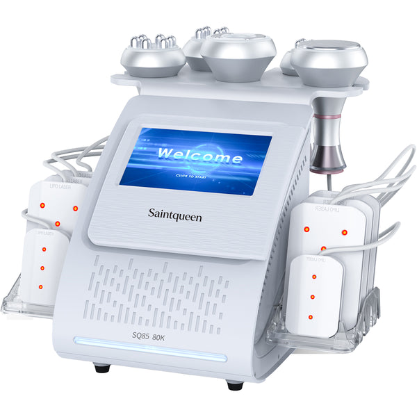 SQ85C Pro 6-in-1 cavitatie- en RF-apparaat met laserpanelen