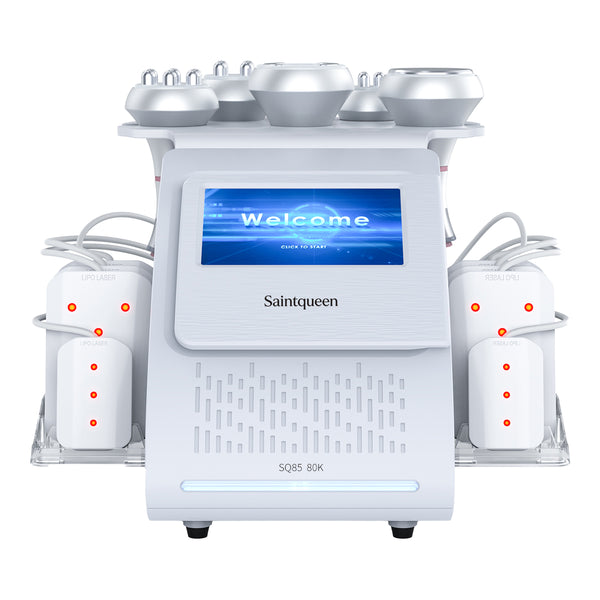 SQ85C Pro 6-in-1 cavitatie- en RF-apparaat met laserpanelen