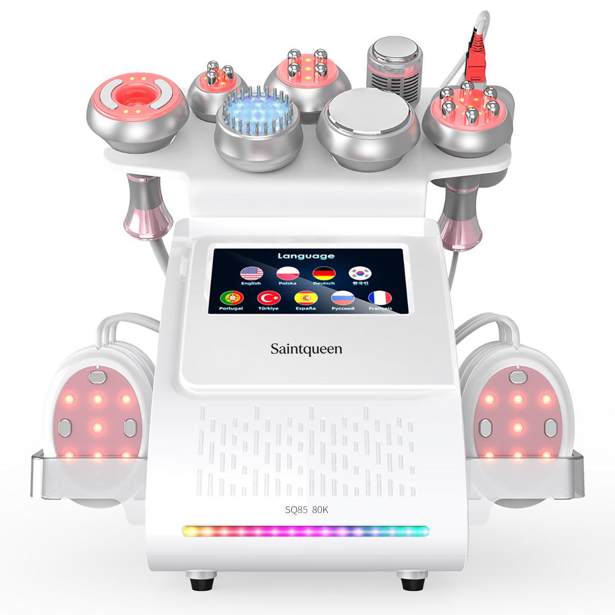 SQ85E Plus 9-in-1 cavitatieapparaat met microstroom