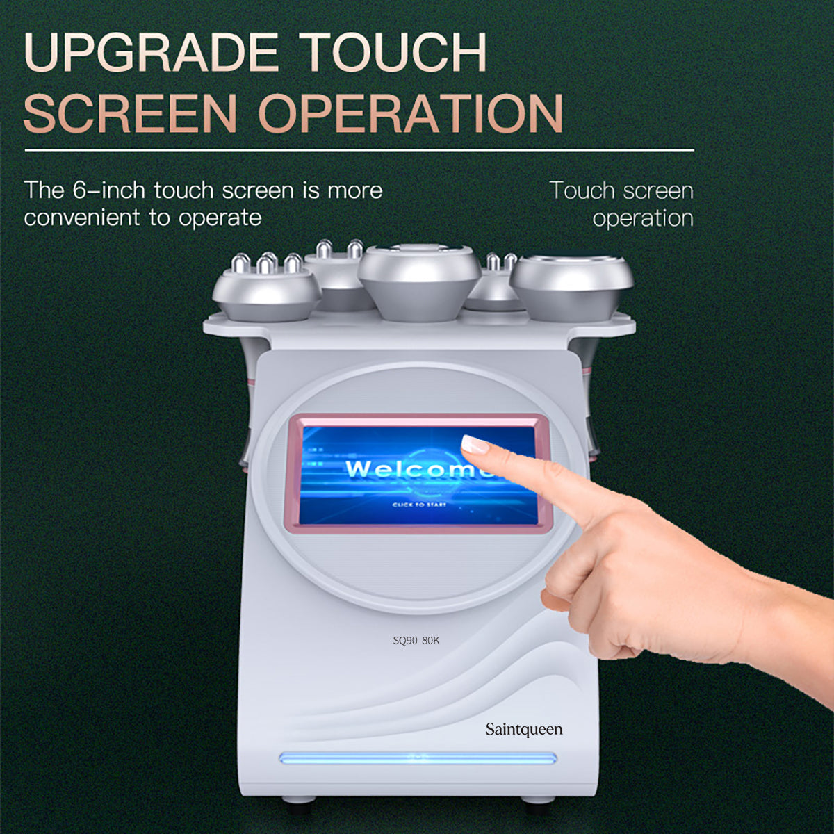 SQ90A Pro 5-in-1 80K cavitatie- en RF-apparaat