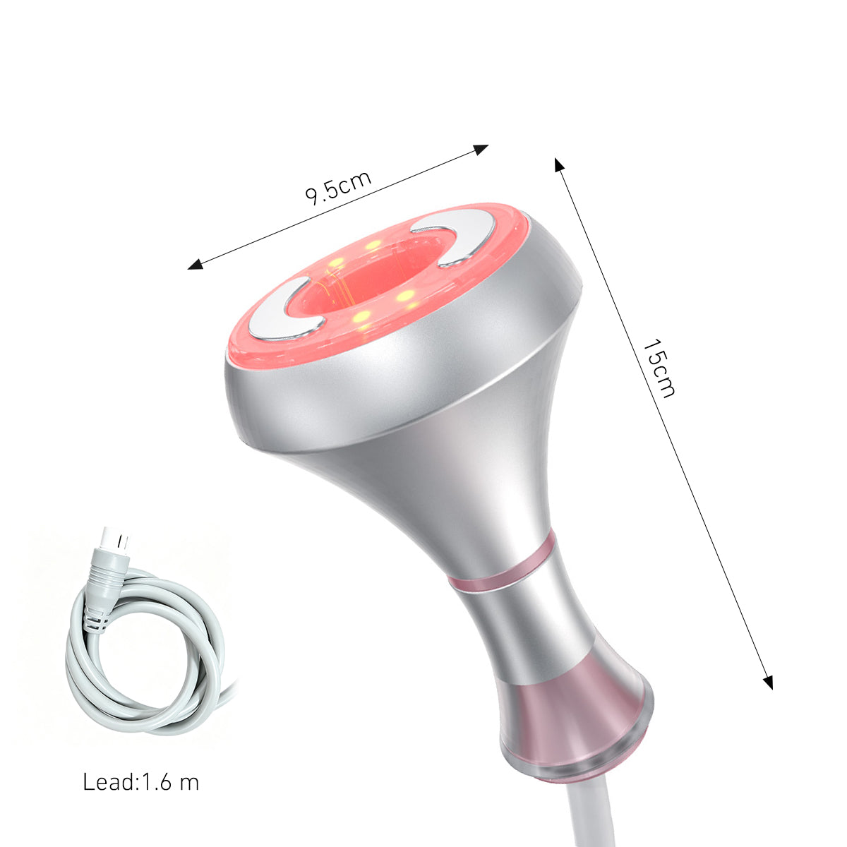 SQ92C Pro 6-in-1 cavitatie- en RF-apparaat met laserpanelen
