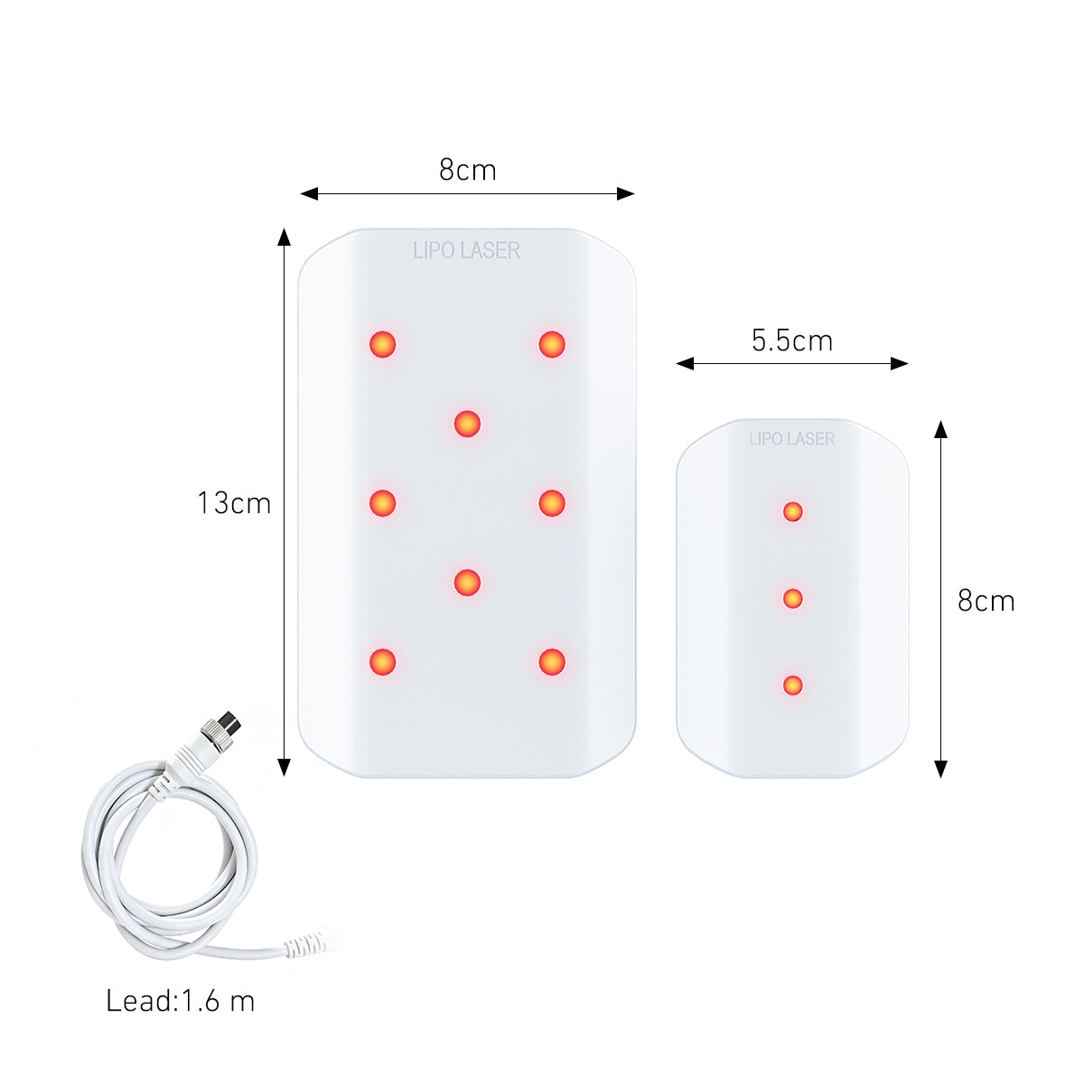 SQ92D Plus 9-in-1 cavitatieapparaat met laserpads en EMS