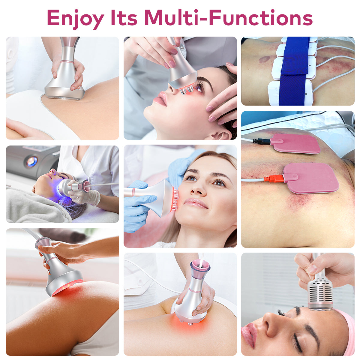 SQ121C Plus 9-in-1 80K cavitatieapparaat