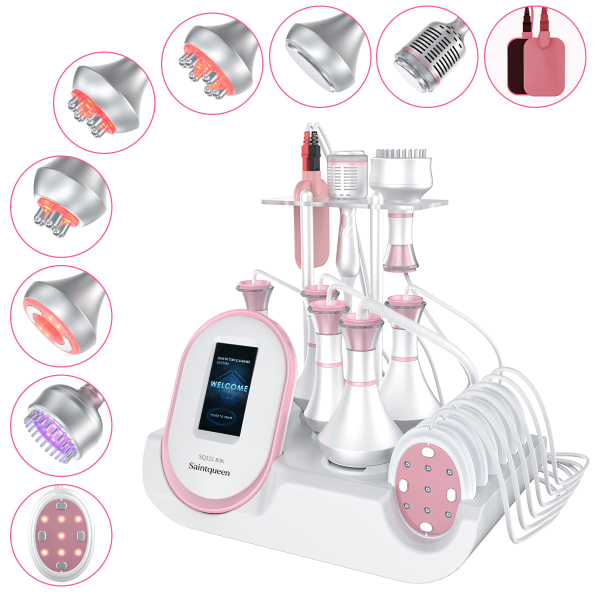 SQ121D Plus 9-in-1 80K cavitatieapparaat