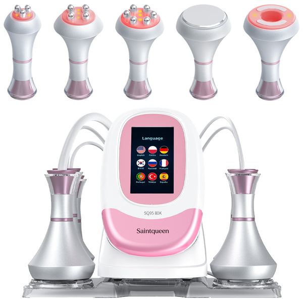 SQ95A Pro 5-in-1 80K cavitatie- en RF-apparaat