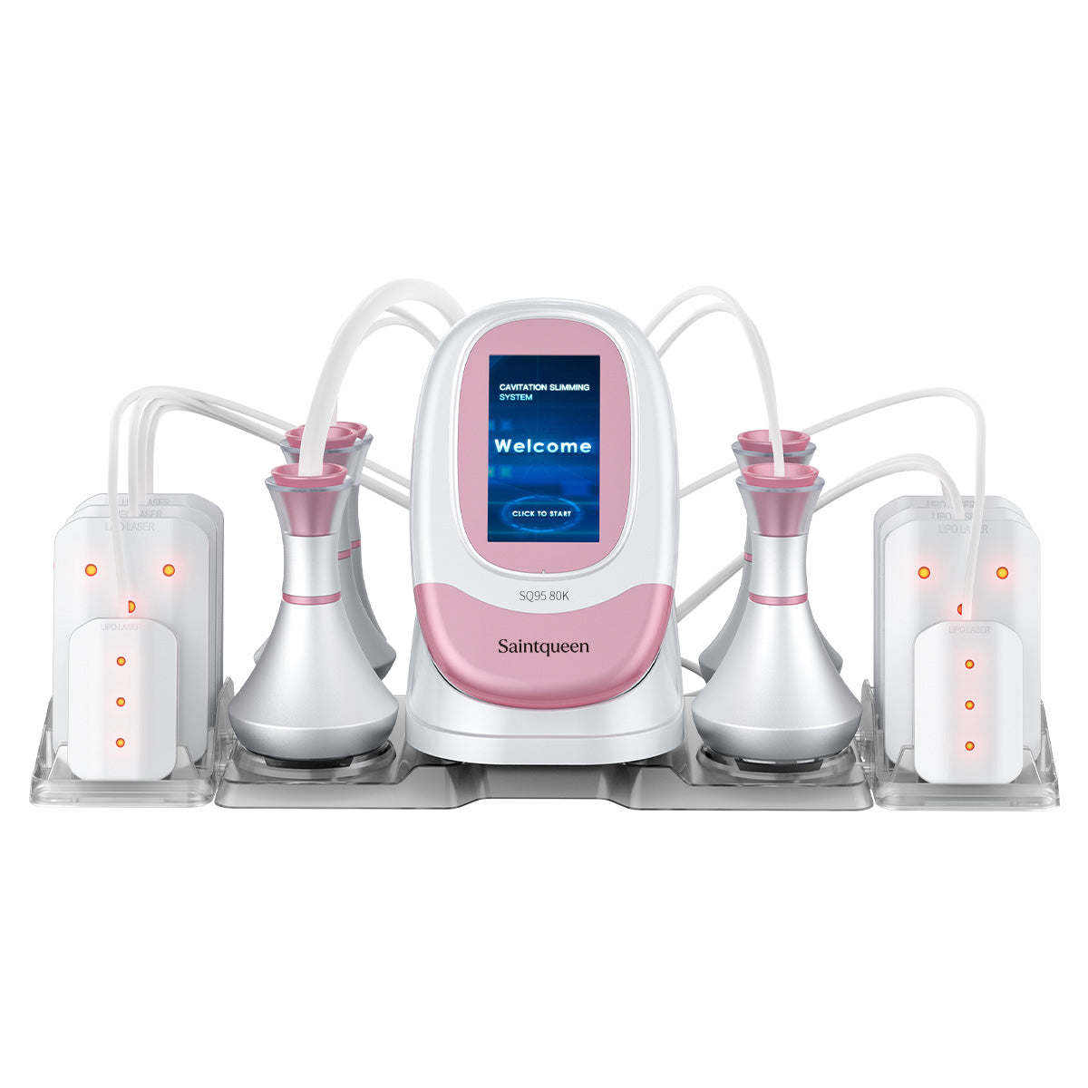 SQ95C Pro 6-in-1 80K cavitatieapparaat met laserpads