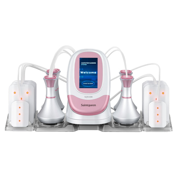 SQ95C Pro 6-in-1 80K cavitatieapparaat met laserpads