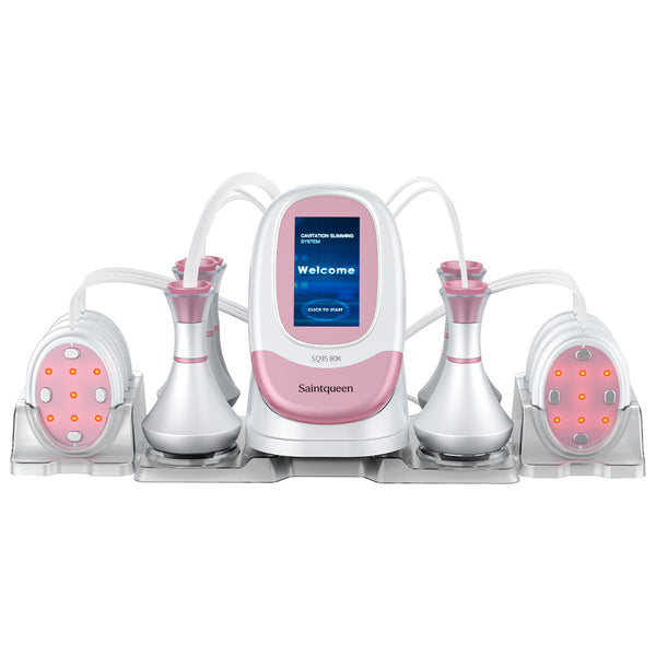 SQ95B Pro 6-in-1 80K cavitatieapparaat met EMS-pads