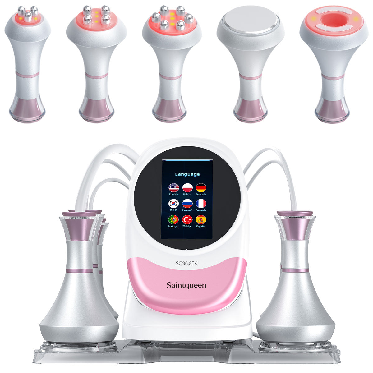 SQ96 Pro 5-in-1 80K-cavitatie- en RF-apparaat
