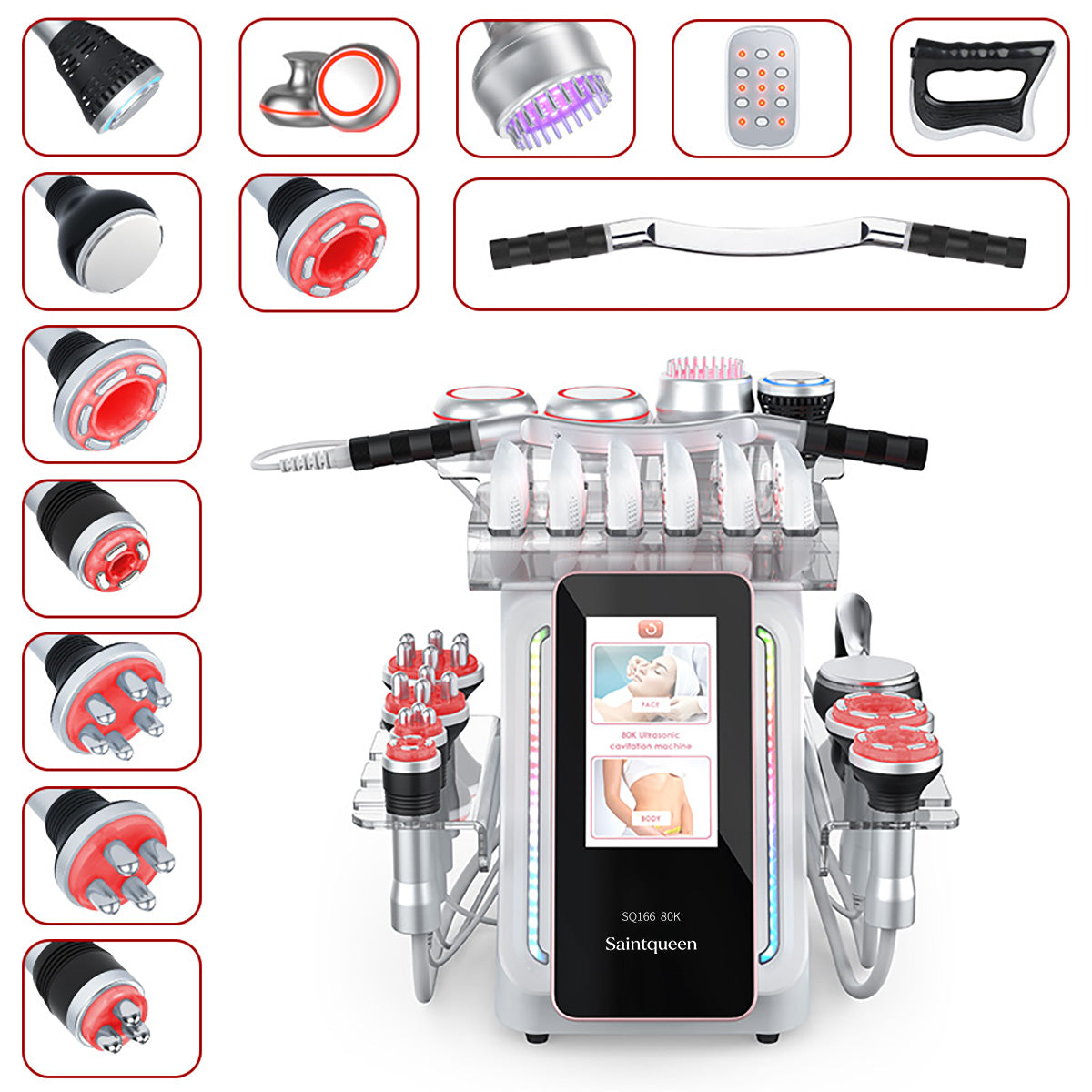 SQ166 Ultra met laser- en microstroompad