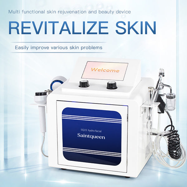 SQ15 Aqua Plus 7-in-1 hydrofacialapparaat met touchscreen