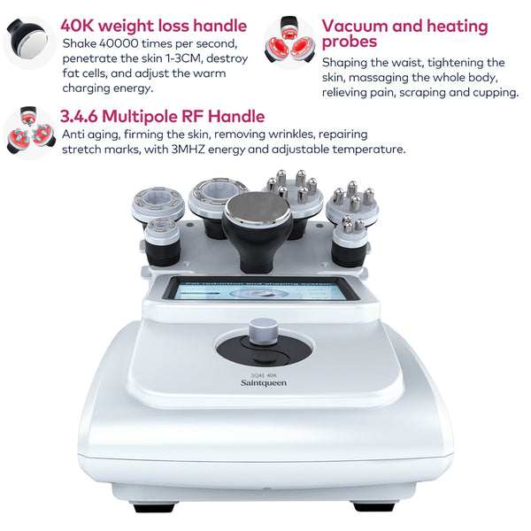 SQ41 7-in-1 40K-cavitatie- en RF-apparaat