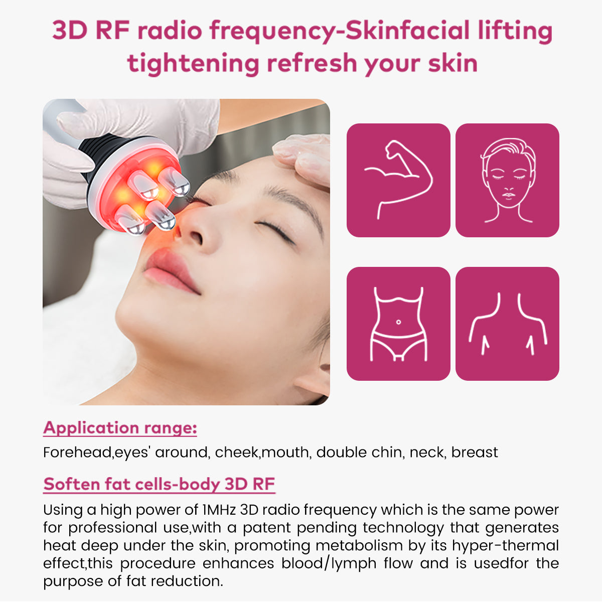 SQ41 7-in-1 40K-cavitatie- en RF-apparaat