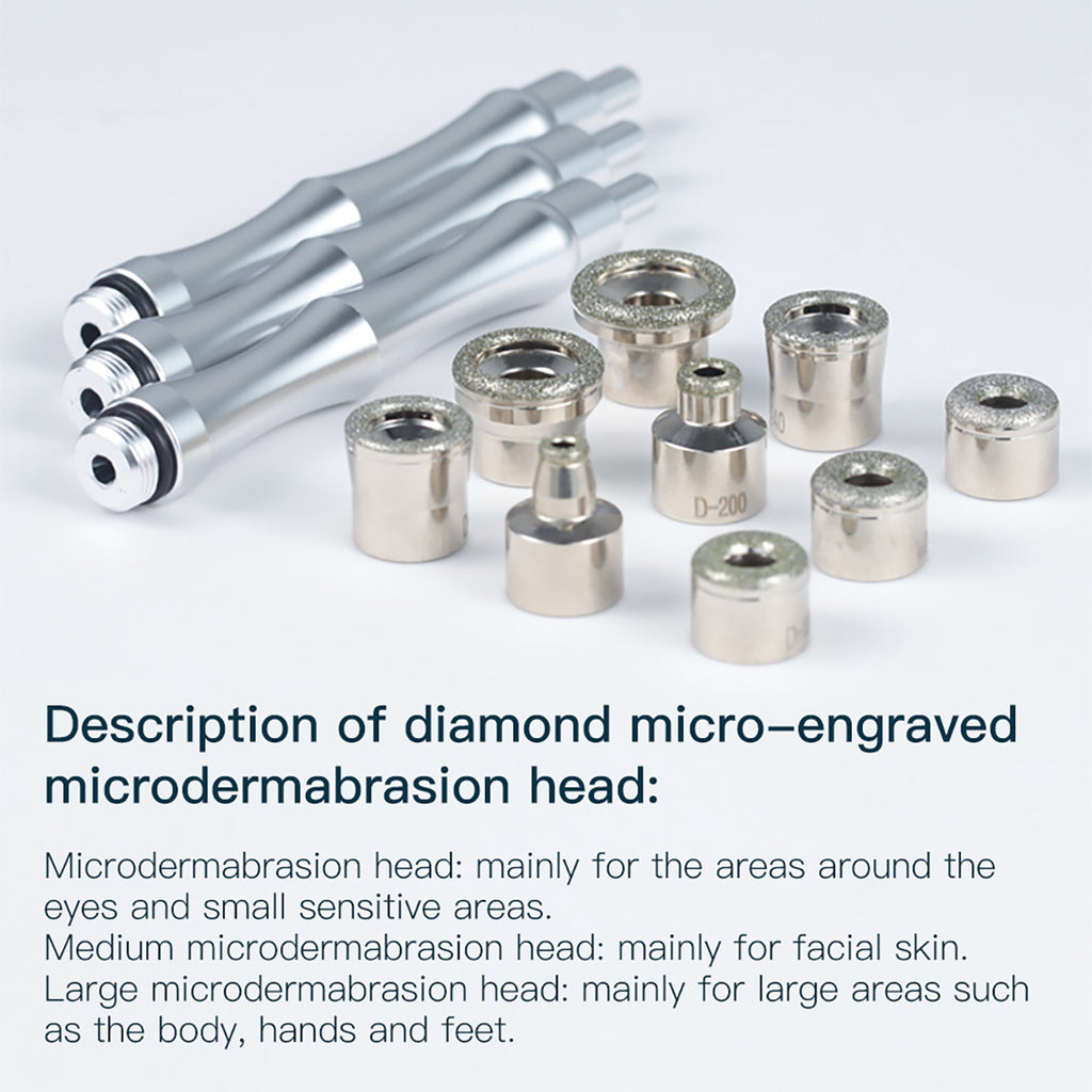 SQ110B diamantmicrodermabrasieapparaat met vacuümmeter
