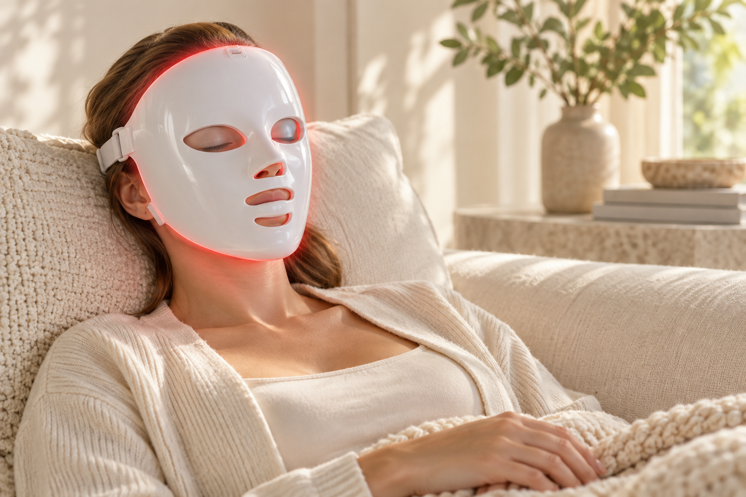 SQ10 LED-gezichtsmasker met meerdere lichtkleuren Secundaire afbeelding