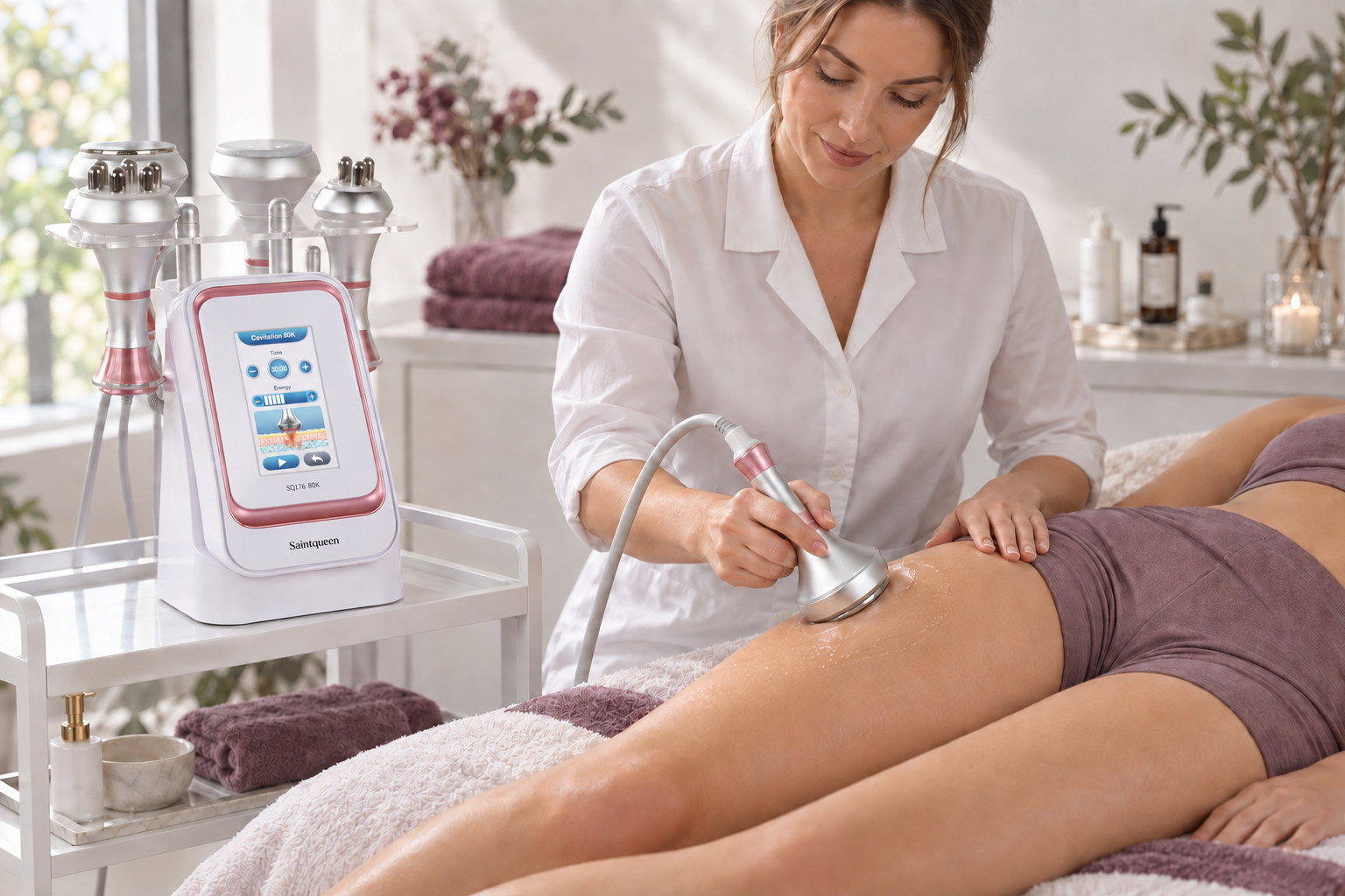 SQ176A Basic 4-in-1 80K cavitatieapparaat Secundaire afbeelding